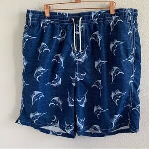Old Navy Resort Swordfish Swim Trunks Board Shorts